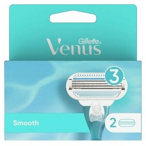 Сменные кассеты Gillette Venus, 3 лезвия, 2 шт.