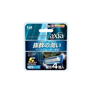 Сменные кассеты KAI Razor Axia, 4 шт.