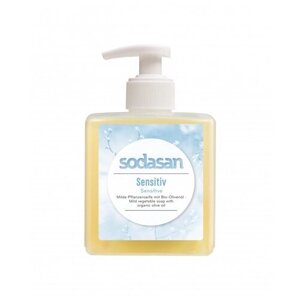 Sodasan мыло жидкое для чувствительной кожи с диспенсером, 300 мл