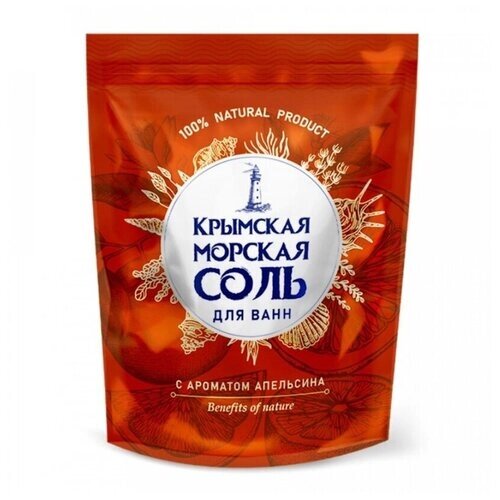Соль морская крымская для ванн Апельсин 1100 г. КС-94 (Артикул: 4100013724)