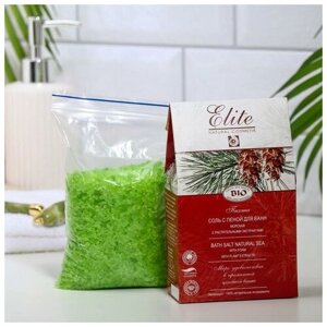 Соль с пеной для ванн ELITE пихта, 500 г