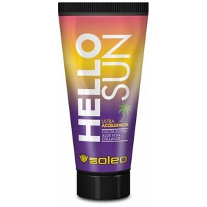 Soleo крем для загара в солярии Hello Sun cacao 150 мл