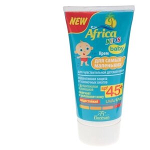 Солнцезащитный крем Africa Kids baby для самых маленьких, SPF 45+50 мл