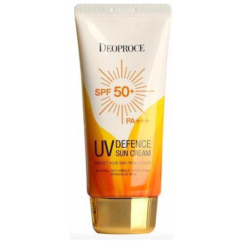 Солнцезащитный крем для лица Deoproce UV Defence Sun Protector SPF50+ PA