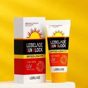 Солнцезащитный крем для лица Lebelage SPF50+PA, 30 мл