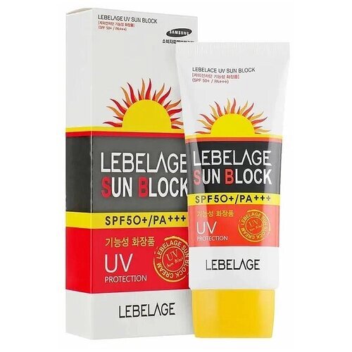 Солнцезащитный крем для лица Lebelage SPF50+PA, 70 мл
