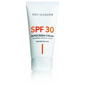 Солнцезащитный крем для лица SPF 30 | ангиофарм (ANGIOFARM)