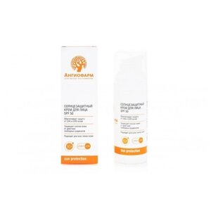 Солнцезащитный крем для лица SPF 50 | ангиофарм (ANGIOFARM)