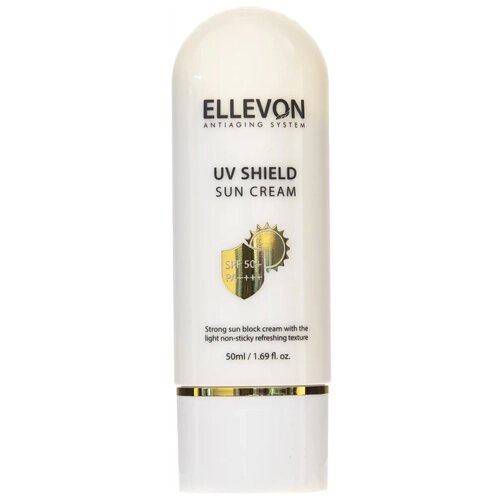 Солнцезащитный крем Ellevon Uv Shield Sun Cream SPF50+ PA, 50 мл