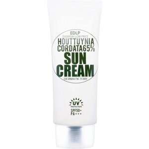 Солнцезащитный крем Houttuynia Cordata 65% Sun Cream SPF50, 50мл