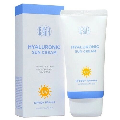 Солнцезащитный крем Lamelin Hualuronic Sun Cream c гиалуроновой кислотой SPF50+50 мл