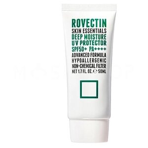 Солнцезащитный крем на физических фильтрах ROVECTIN Skin Essentials Deep Moisture UV Protector SPF50+ PA, 50 мл
