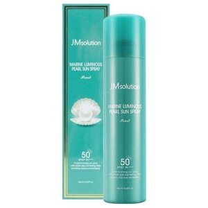 Солнцезащитный спрей с жемчугом JMsolution Marine Luminous Pearl Sun Protection Sun Spray SPF50+ PA 180 мл.