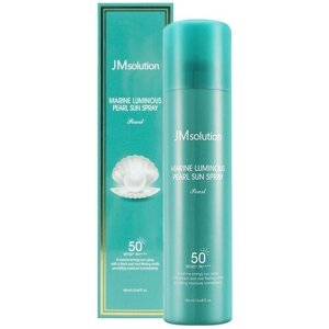 Солнцезащитный спрей с жемчугом JMsolution Marine Luminous Pearl Sun Protection Sun Spray SPF50+ PA