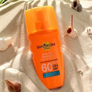 Солнцезащитный спрей SPF 60 для всей семьи, 160 мл