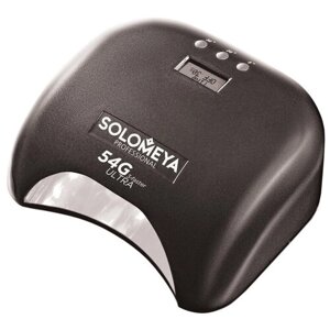 Solomeya Лампа для сушки ногтей Professional 54G 3-faster Ultra 18 Вт, LED черный