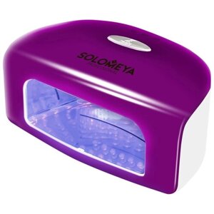 Solomeya Лампа для сушки ногтей Professional Super Arch 9G 9 Вт, LED розовый/белый