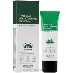 Some by mi Truecica Aqua Calming Suncream SPF 50+ PA Солнцезащитный крем 50мл