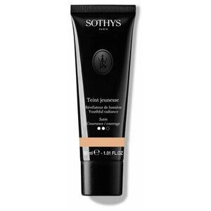 Sothys, Anti Age Тональный крем для лица с сатиновым финишем №N10 Beige Нейтральный бежевый Teint jeunesse, 30 мл.