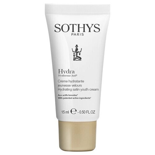 Sothys, Легкий увлажняющий омолаживающий крем Hydra Hyaluronic Acid4 Hydrating satin youth cream, 15 мл.