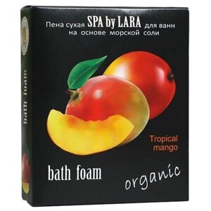 SPA by LARA Пена сухая для ванн Тропическое манго, 500 г, 500 мл