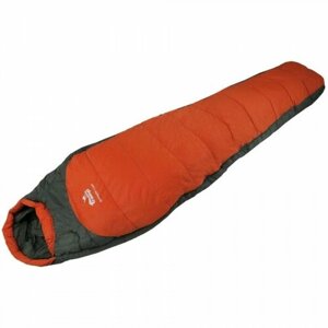 Спальный мешок Tramp Oimyakon T-Loft Regular, оранжевый/серый, левый