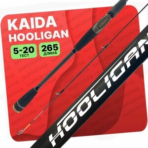 Спиннинг штекерный Kaida Hooligan тест 5-20g 2,65м