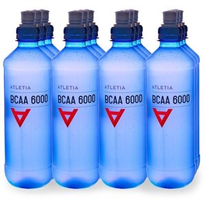 Спортивный напиток Atletia BCAA (Атлетия БЦАА) 6000 0.5 л / 12 бут.