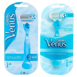 Станок бритвенный Gillette Venus + 2 картридж