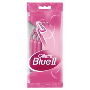 Станок для бритья женский Gillette Blue 2 одноразовые, 5 шт