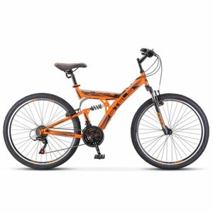 STELS Велосипед Stels Focus V 26 18-sp V030 (2021) 18 оранжевый/черный (требует финальной сборки)