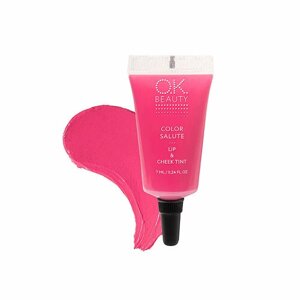 Стойкий пигмент для губ и щек сolor salute LIP & CHEEK hiller 7 мл