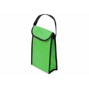 Сумка-холодильник Reviver на липучке из нетканого переработанного материала, цвет зеленый