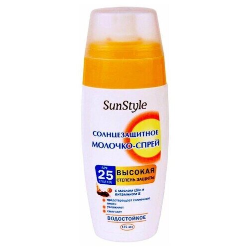 SunStyle SunStyle молочко-спрей солнцезащитное SPF 25, 125 мл