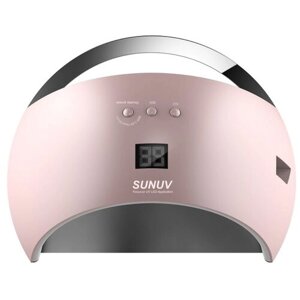 SUNUV Лампа для сушки ногтей 6 Smart 2.0, 48 Вт, LED-UV розовый
