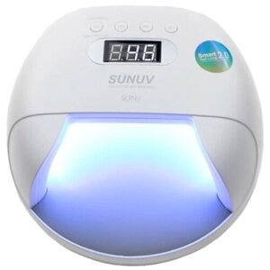 SUNUV Лампа для сушки ногтей 7 Smart 2.0, 48 Вт, LED-UV белый