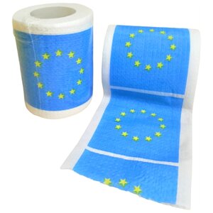 Сувенирная туалетная бумага “Европейский флаг”