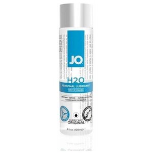 System JO Нейтральный лубрикант на водной основе JO Personal Lubricant H2O - 120 мл для увлажнения половых органов и длительного скольжения