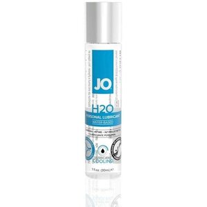 System JO Охлаждающий лубрикант на водной основе JO Personal Lubricant H2O COOLING - 30 мл. (JO10232)