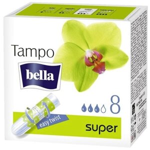 Тампоны Bella Premium Comfort Super Easy Twist, 8 шт.
