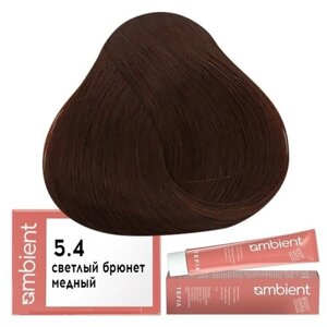 Tefia Ambient Крем-краска для волос AMBIENT 5.4, Tefia, Объем 60 мл