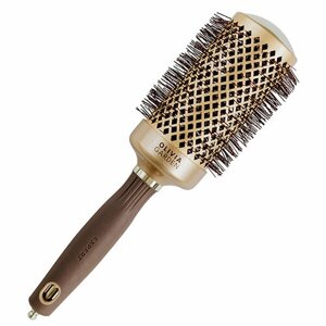 Термобрашинг Olivia Garden Expert Blowout Shine Wavy Bristles Gold & Brown ID2051 для волос, 55 мм