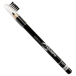 TF Cosmetics Карандаш для бровей CW-219 Eyebrow Pencil, оттенок 001 black