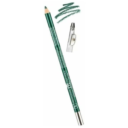 TF Cosmetics Карандаш для глаз с точилкой Professional Eyeliner, оттенок 71 зеленый изумруд - 2 шт.