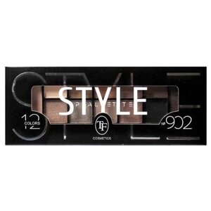 TF Cosmetics Палетка теней Style Palette Eyeshadow, 18 г