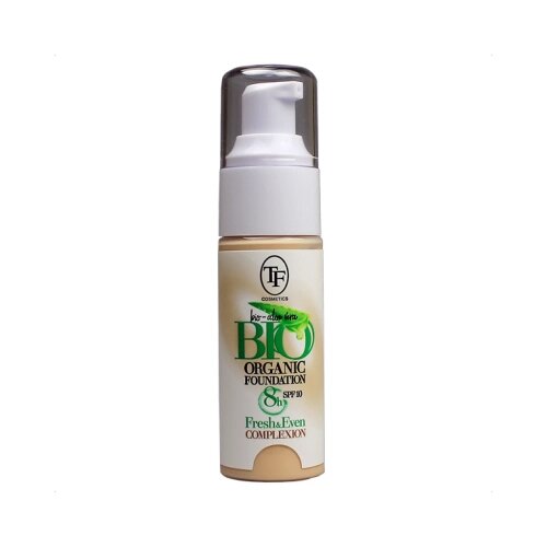 TF Cosmetics Тональный крем BIO organic, SPF 10, 35 мл/35 г, оттенок: 02 натуральный беж, 1 шт.