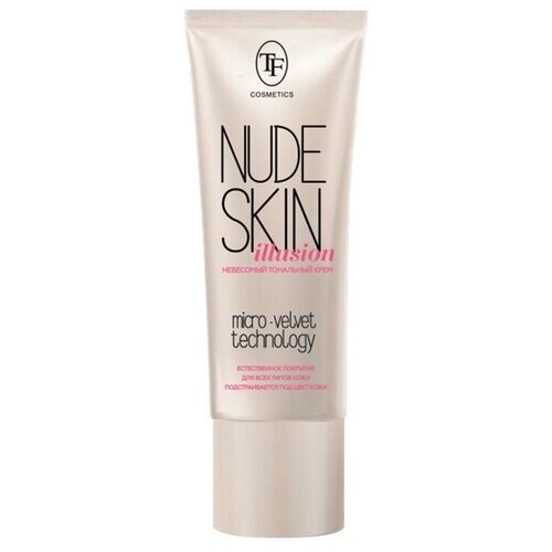 TF Cosmetics Тональный крем Nude Skin Illusion, 40 мл/35 г, оттенок: 104 натурально-бежевый