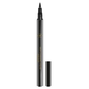 TF Cosmetics Жидкая подводка-фломастер для глаз Deep Charming Liquid Eyeliner, оттенок угольно-черный