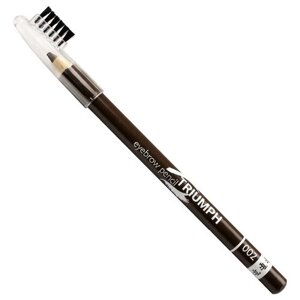 TF Карандаш для бровей "Eyebrow pencil TRIUMF", тон 002 "Коричневый", 3 шт