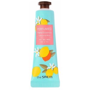 The Saem Крем-эссенция для рук Perfumed hand essence Lemon mint, 30 мл